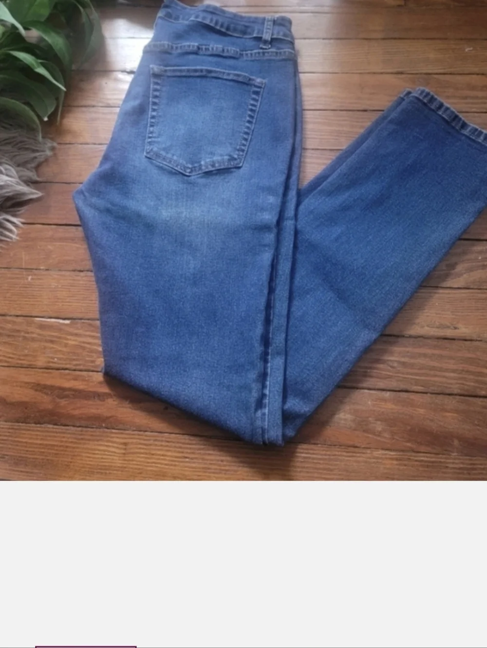 Women's Blue Stretch Denim Jeans